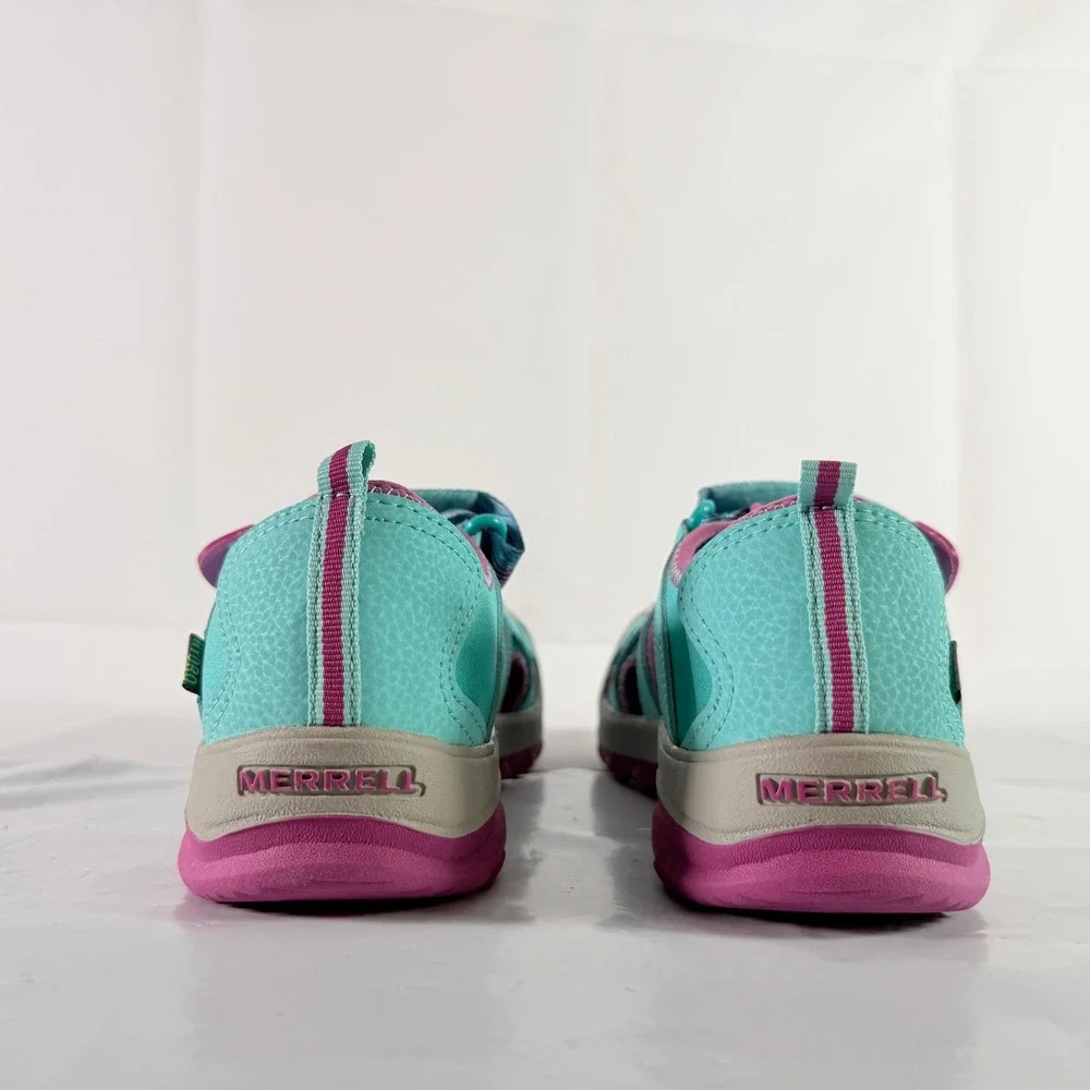 Merrell Hydro Girls Size 7‎ M Turquoise Purple Water Sport Sandals New in Box